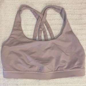 Dusty Rose Lululemon Sports Bra Size 8 Lululemon